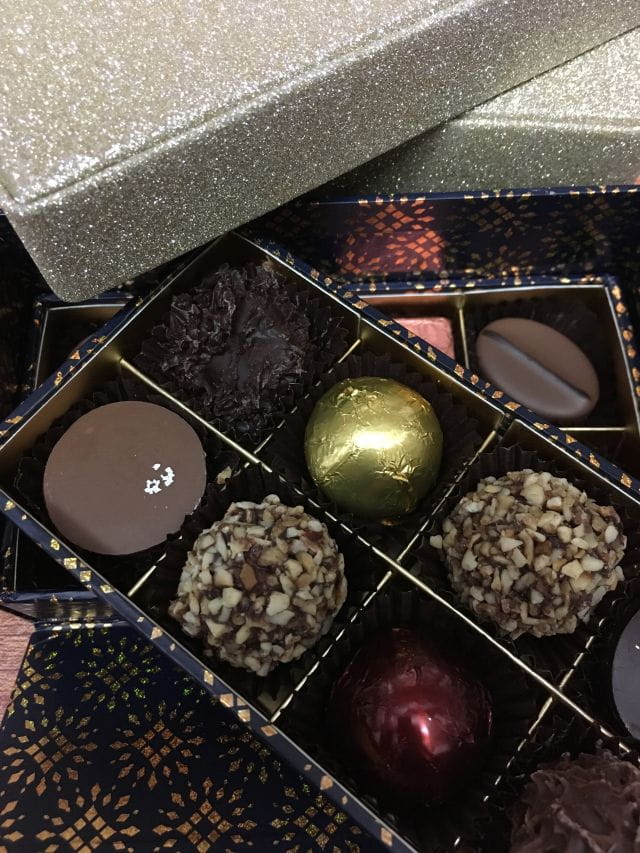 Une boite de chocolat à partager pour les fêtes